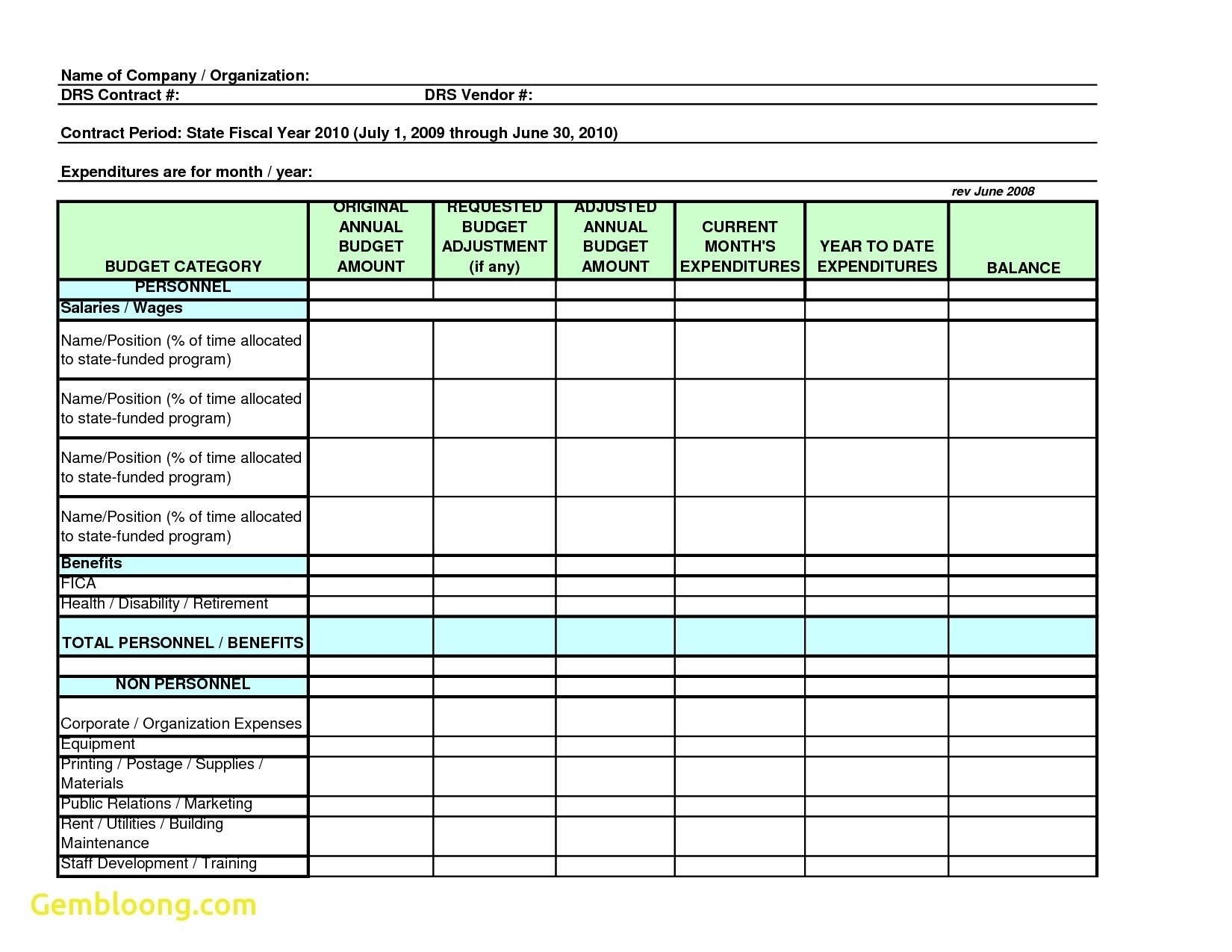 12 Month Training Calendar Template - Calendar Inspiration