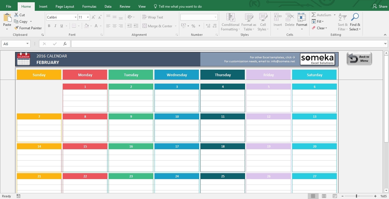 12 Month Training Calendar Template - Calendar Inspiration