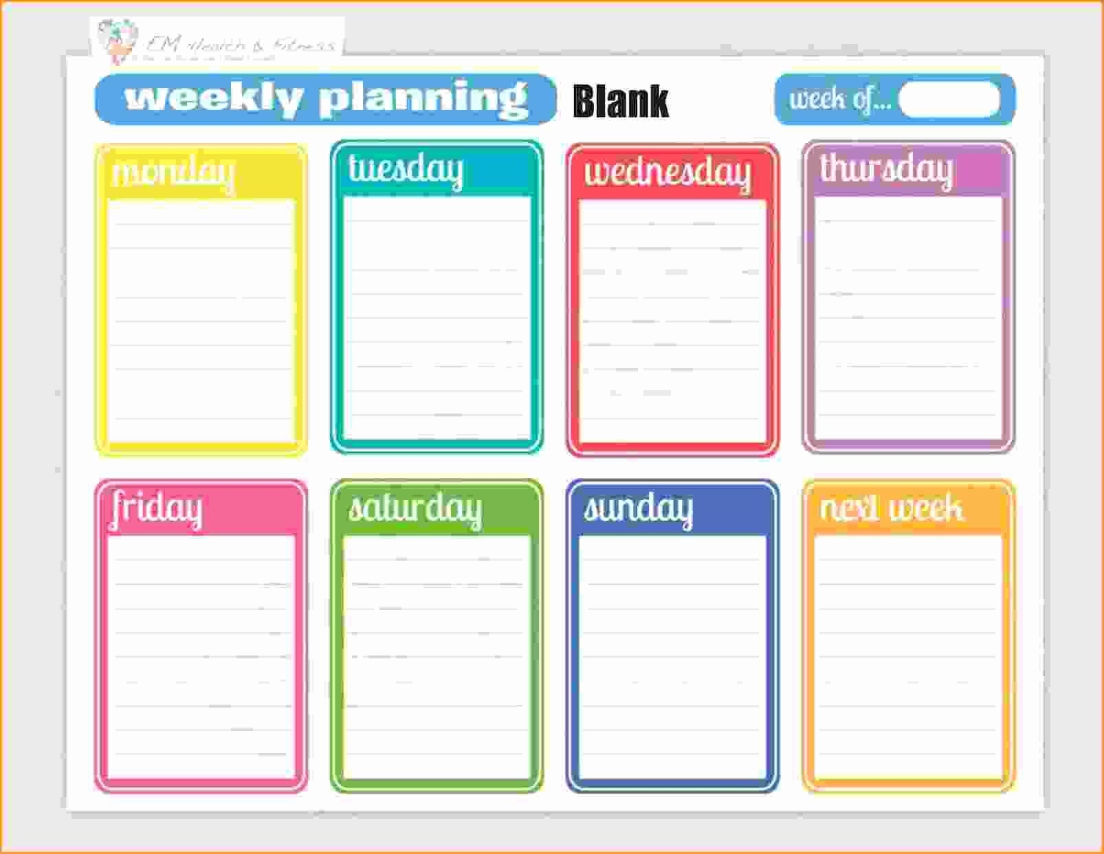 19 Utilitarian Workout Calendar Templates | Kittybabylove