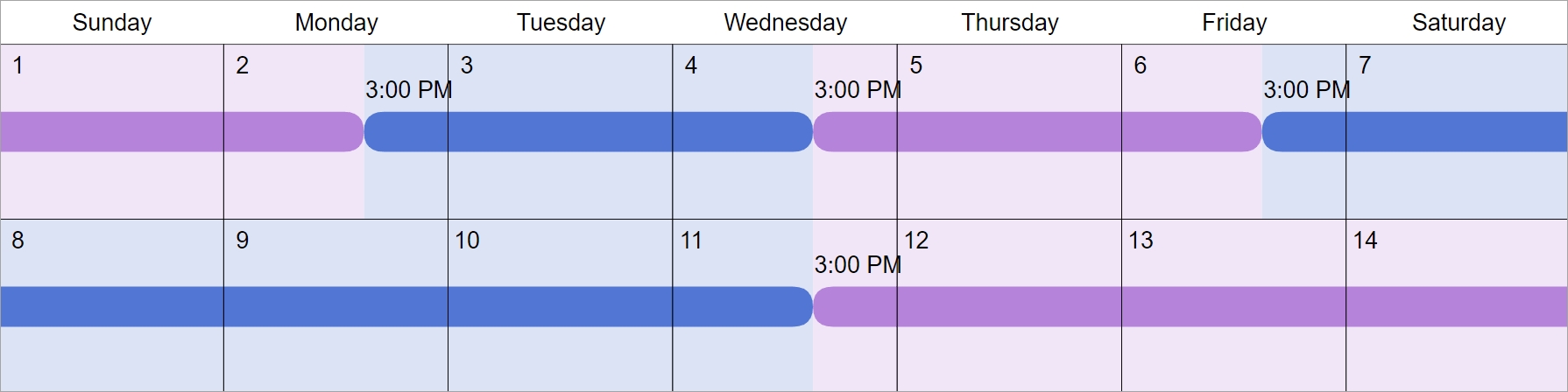 2-2-5-5 Visitation Schedule Examples: How Does It Work?