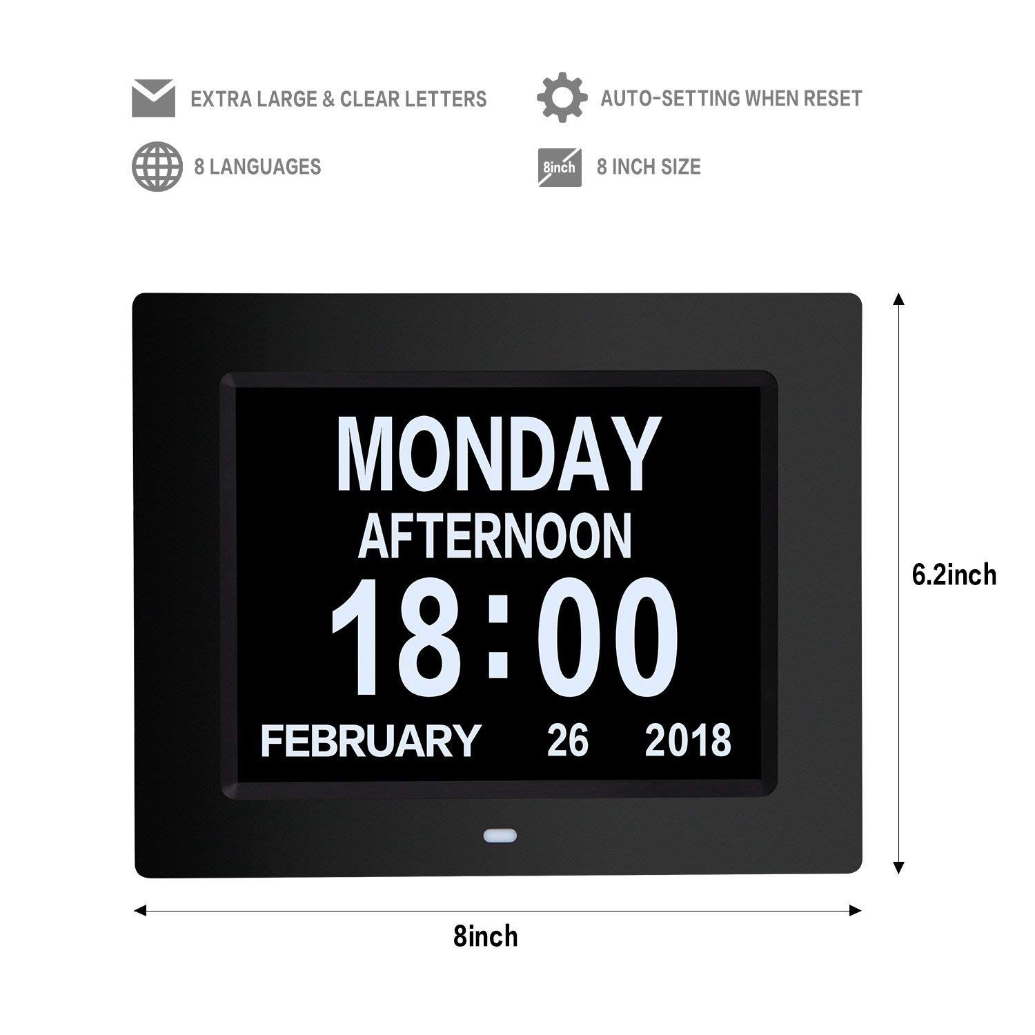 2019 Trend Gift Sets Large Lcd Calendar Clock 365 Day Clock Movement  Digital Countdown Clock - Buy Digital Day Countdown Clock,digital Calendar  Day