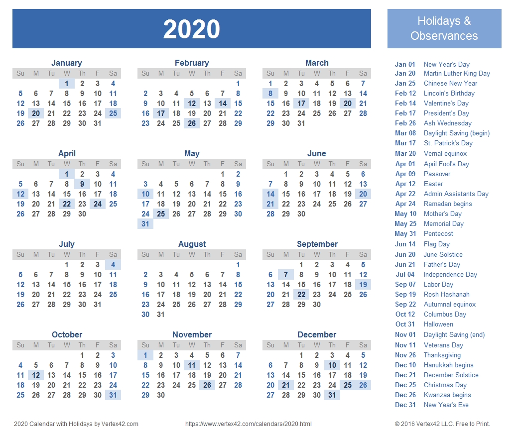 Universal Free Calendars To Download And Edit