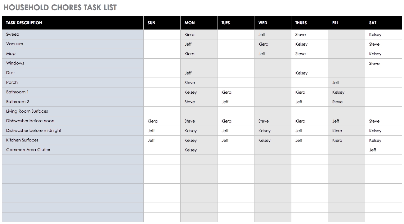 28 Free Time Management Worksheets | Smartsheet