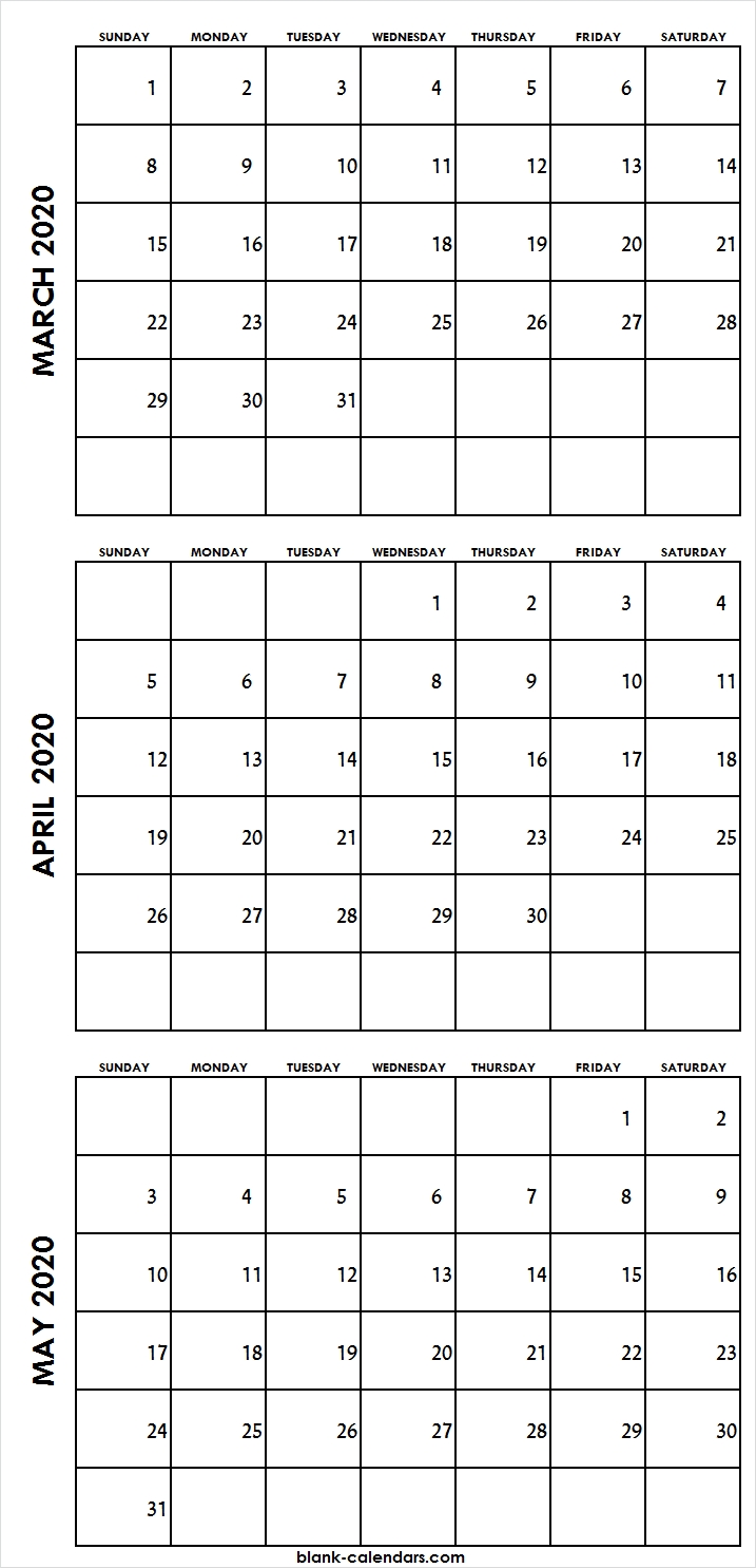 Effective Free Printable 3 Month Calendars - Get Your Calendar Printable