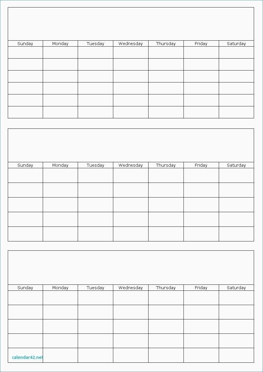 3-Month Planning Calendar Free Template | Calendar Template