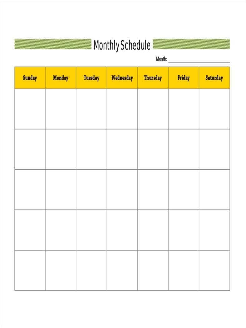 How to Free Printable Shift Calendars Get Your Calendar Printable