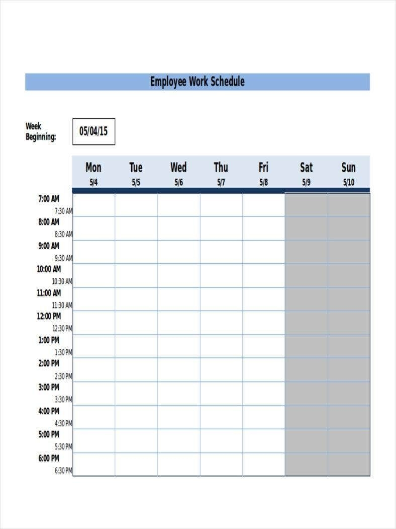 How to Free Printable Shift Calendars  Get Your Calendar Printable