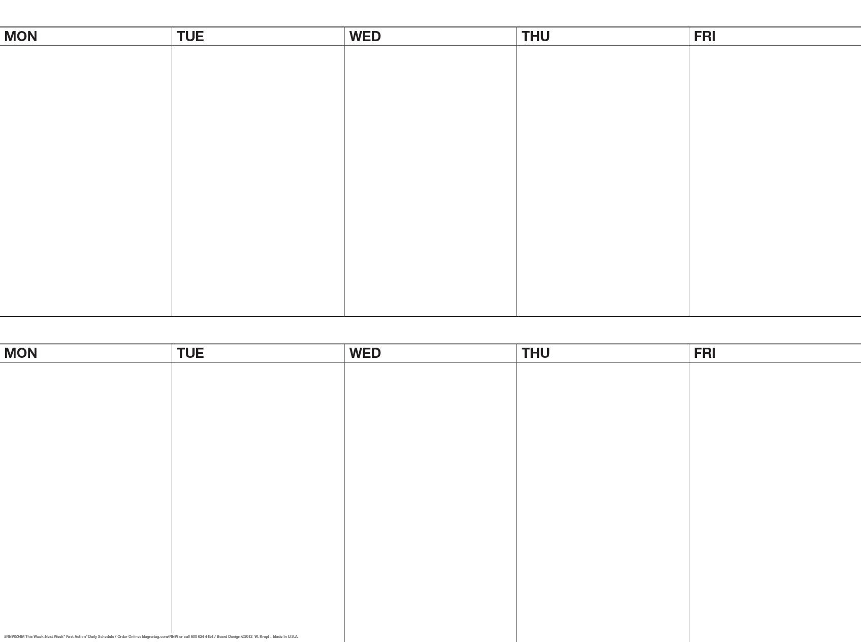 How to Next Two Week Calendar Get Your Calendar Printable