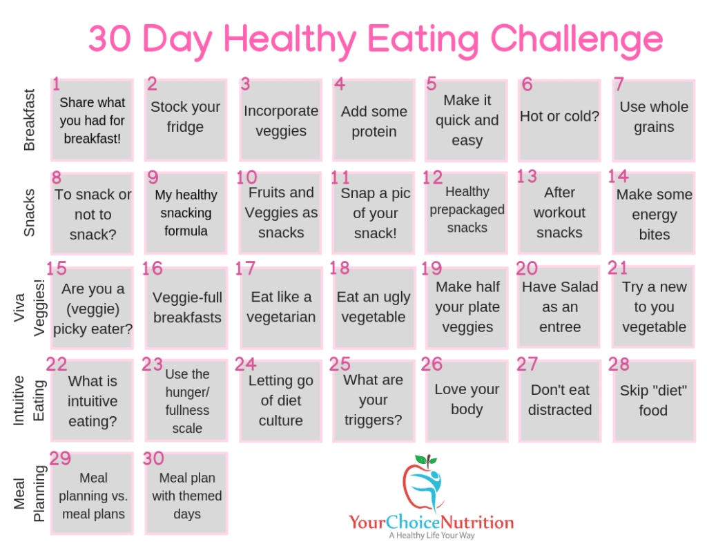 30 Day Diet And Exercise Plan - Bance