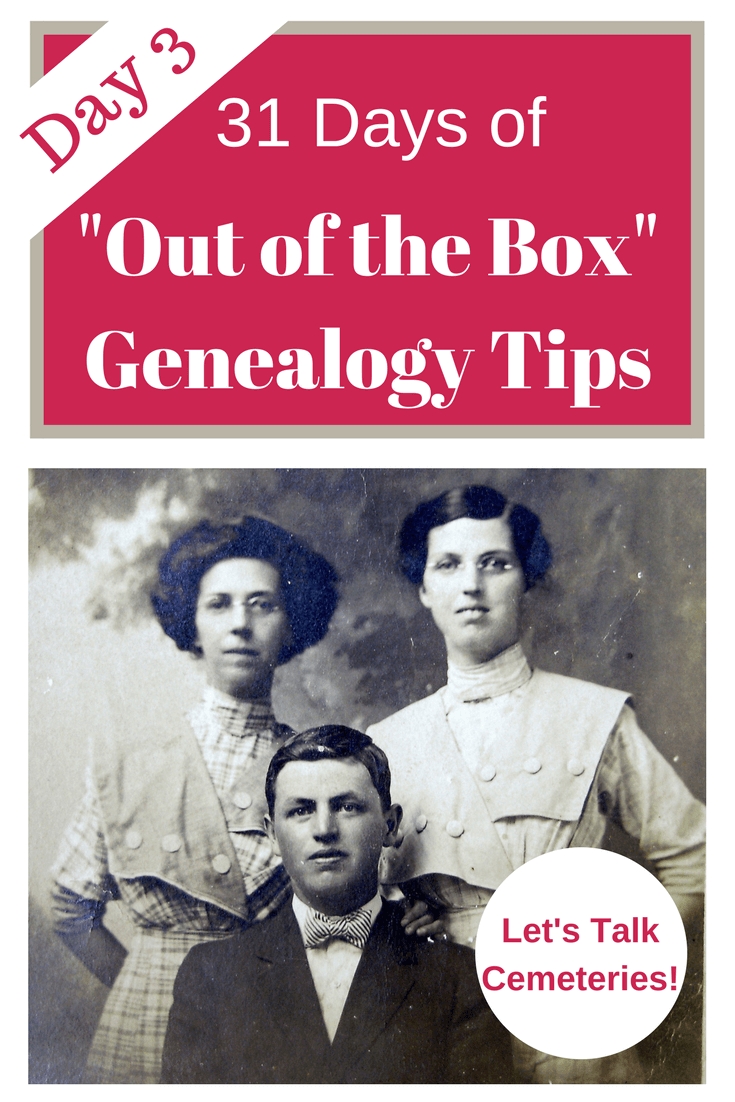 31 Days Of &quot;out Of The Box&quot; Genealogy Tips E-Book