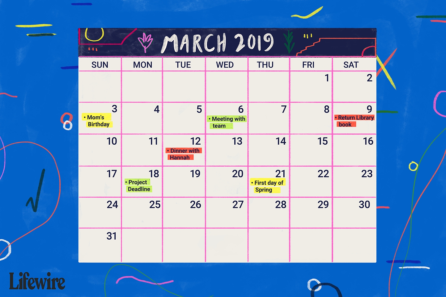 Free Fre Fill In Online Calendars