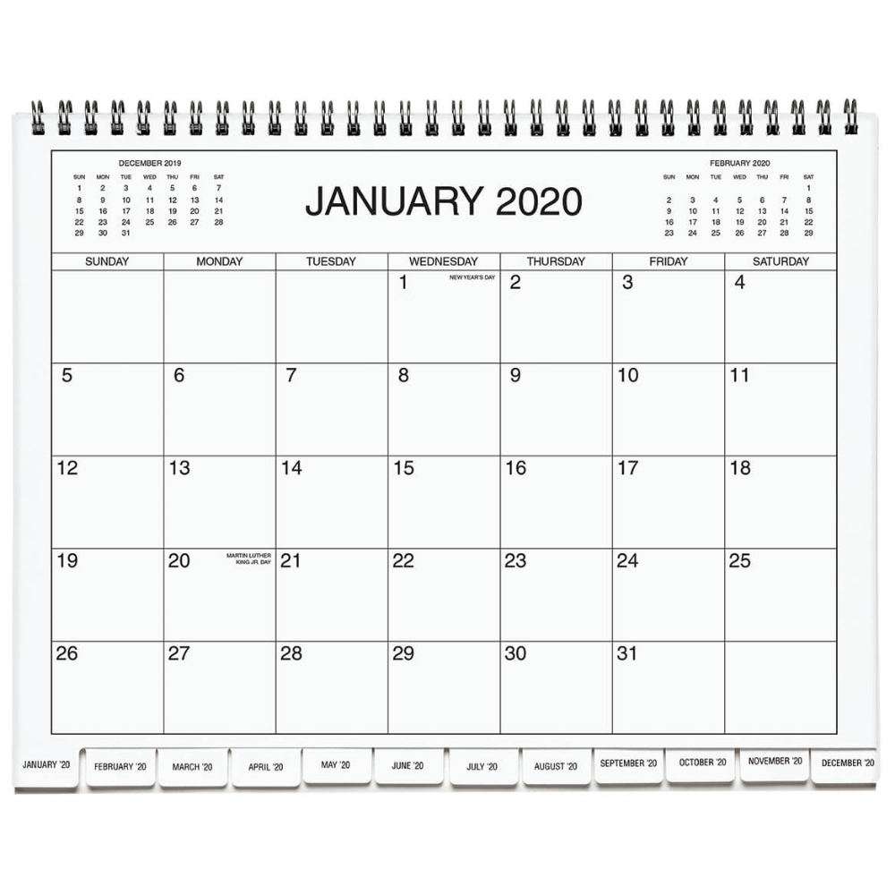 5 Year Calendar Diary 2020-2024 Blue - Five Year Calendar