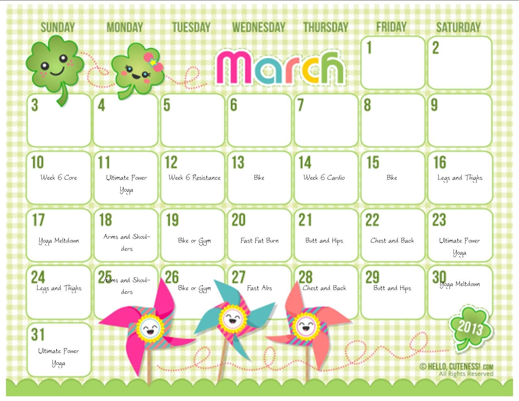 free free editable calendars for teachers get your