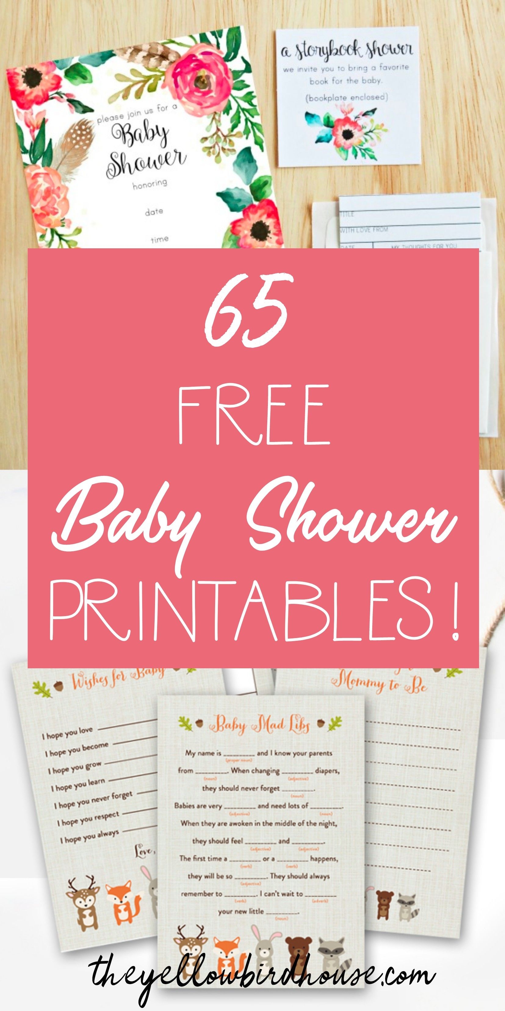 65 Free Baby Shower Printables For An Adorable Party