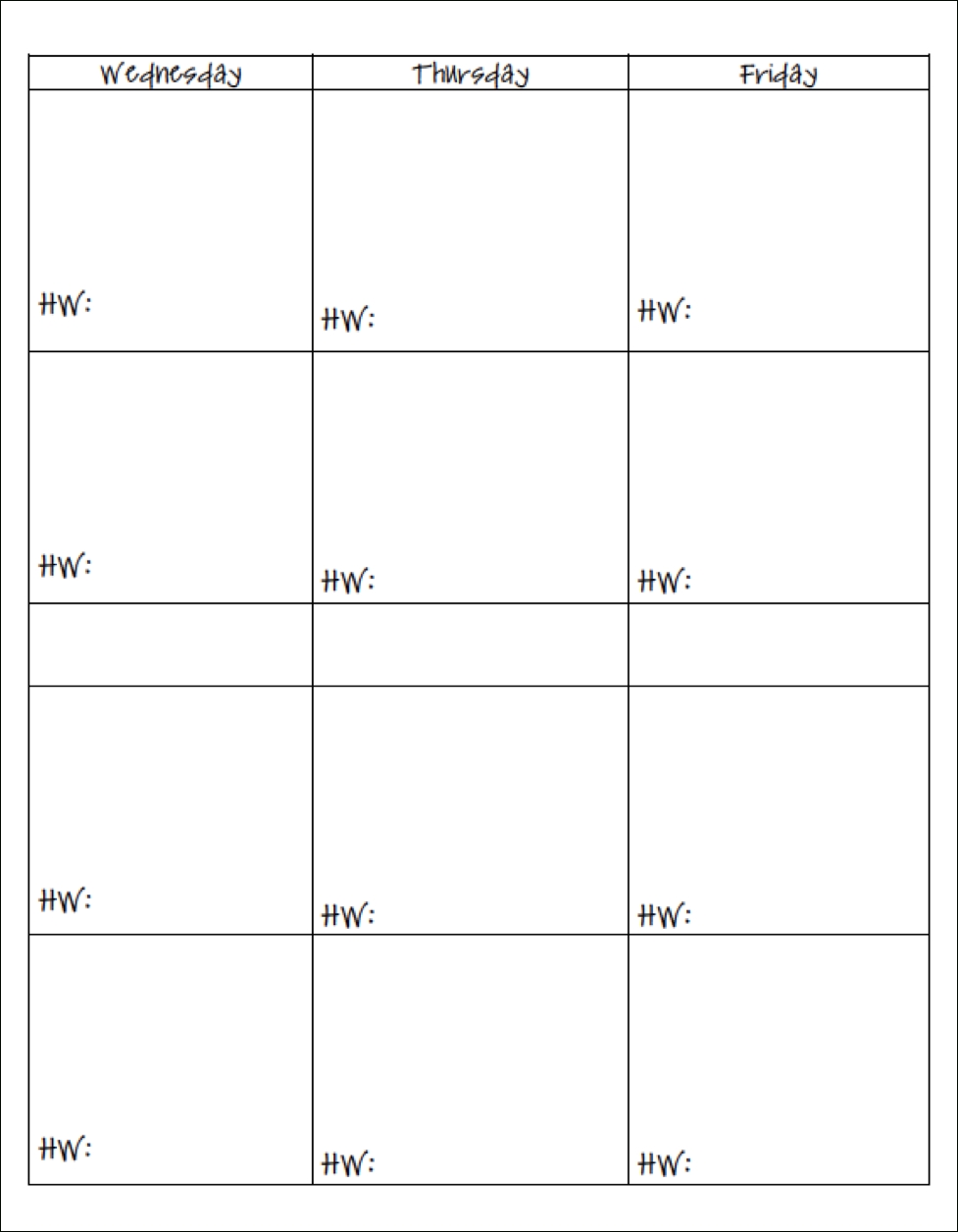 7 Best Images Of Free Printable Teaching Planners - Free