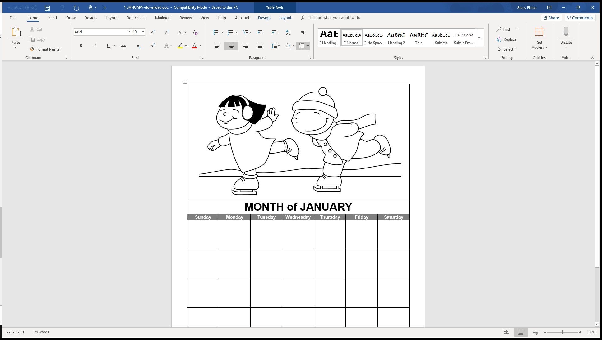 7 Top Place To Find Free Calendar Templates For Word