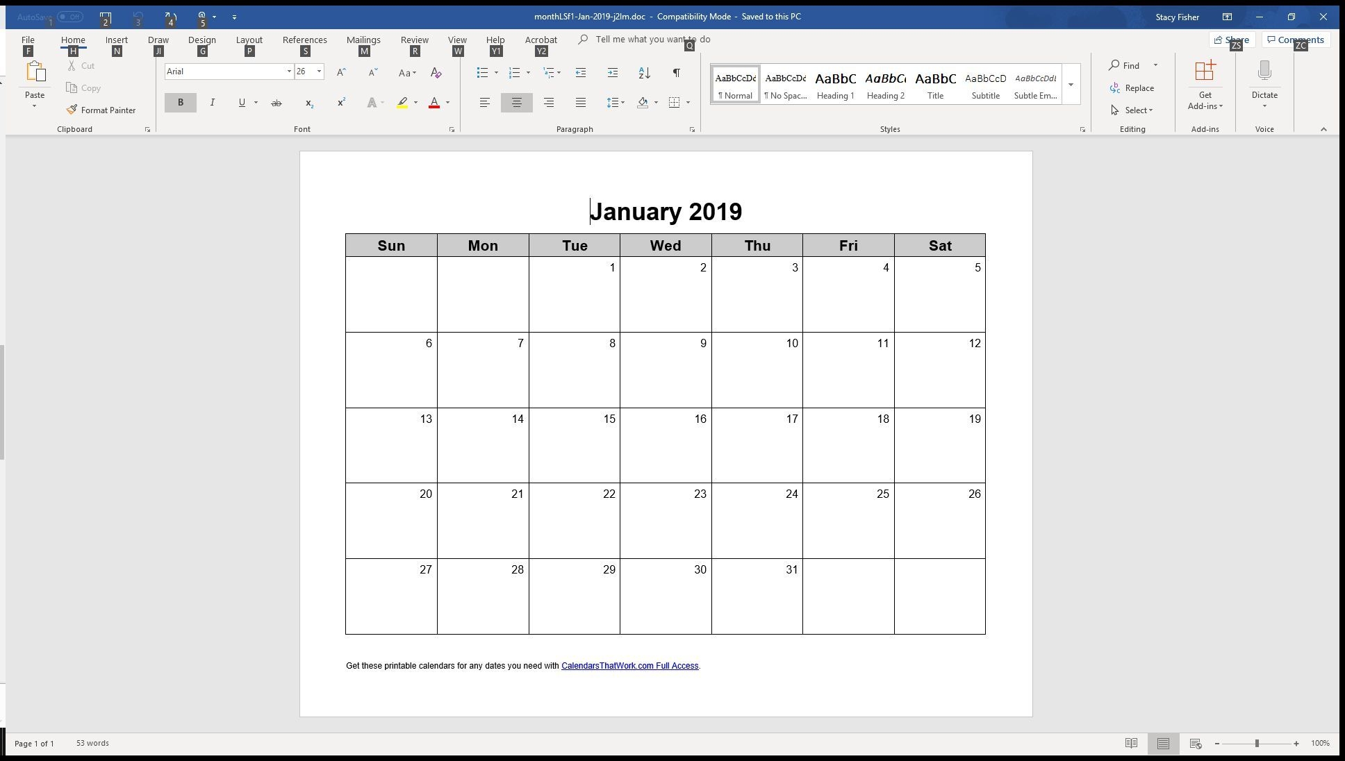 Effective Calendars You Can Edit Get Your Calendar Printable Effective Calendars You Can Edit Get Your Calendar Printable