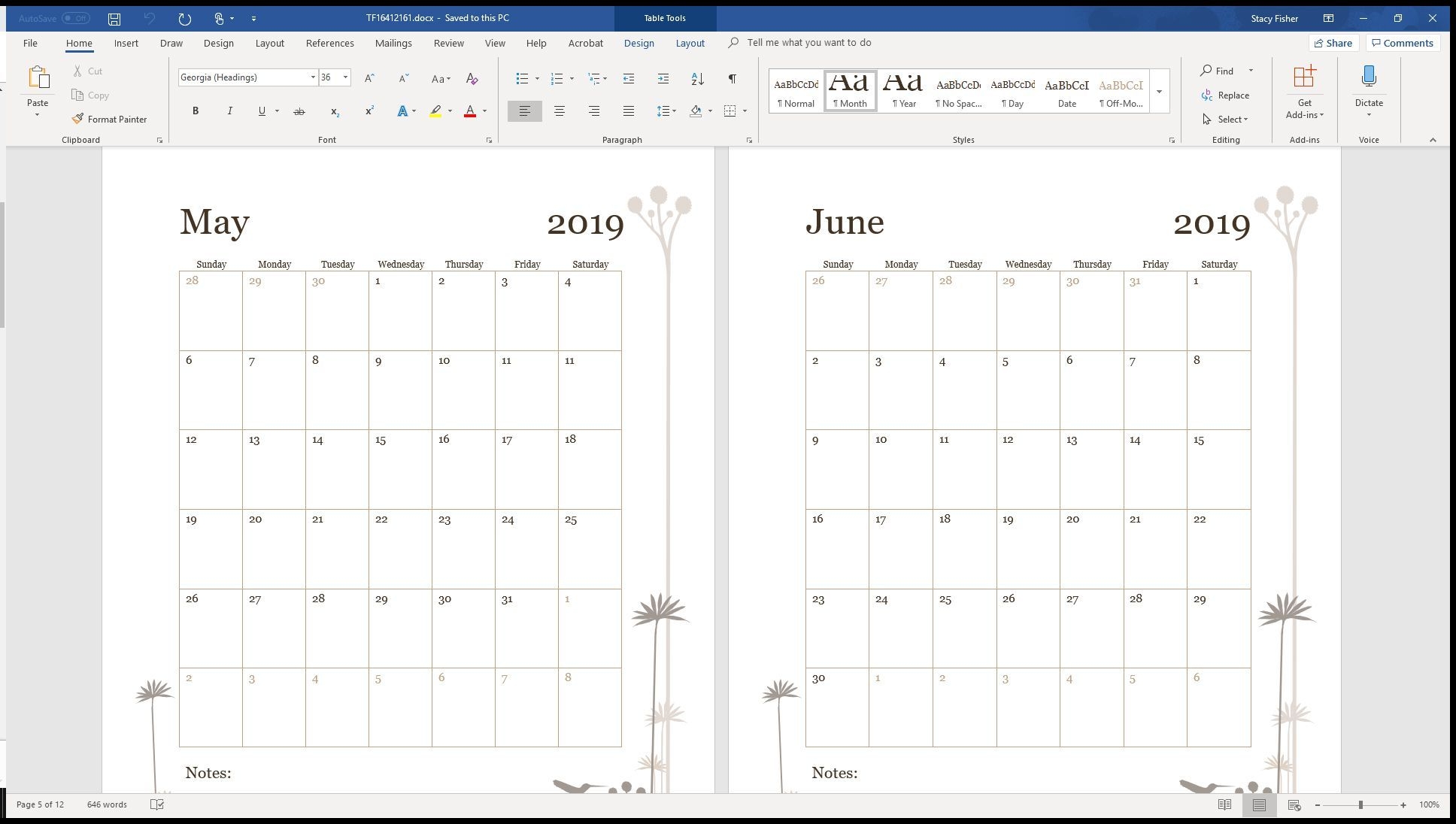 7 Top Place To Find Free Calendar Templates For Word