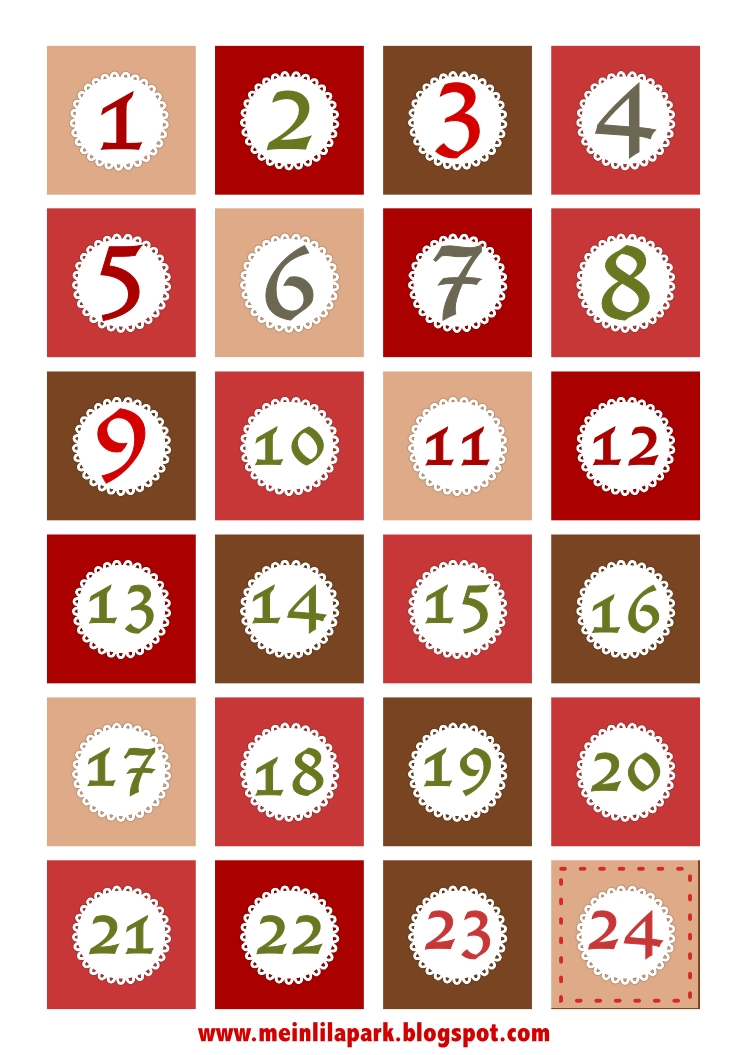 8 Best Images Of Christmas Numbers Printable - Free