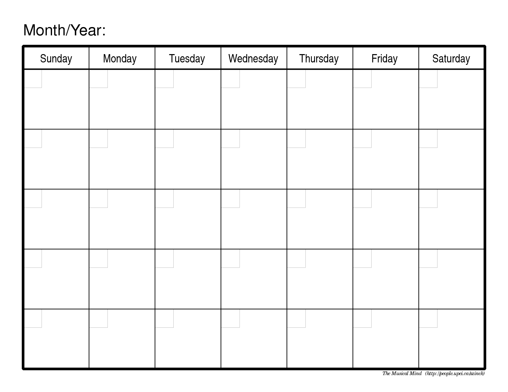 8 Best Images Of Monthly Calendar Printable - Free Printable