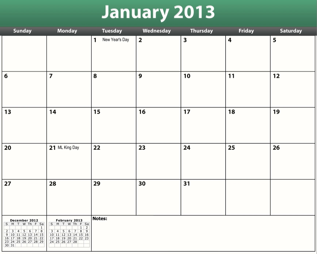 8 Best Images Of Monthly Calendar Printable - Free Printable