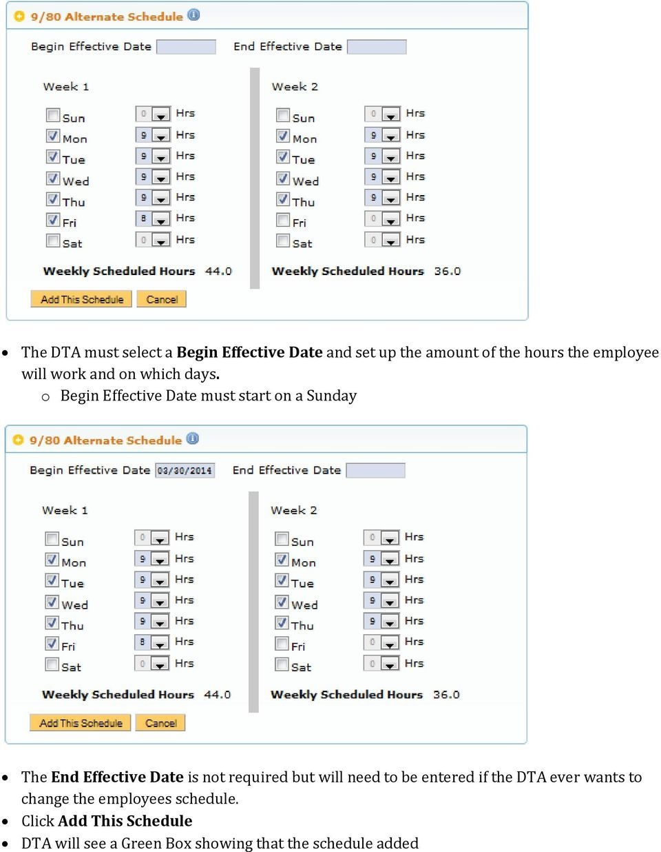 80 9 Schedule