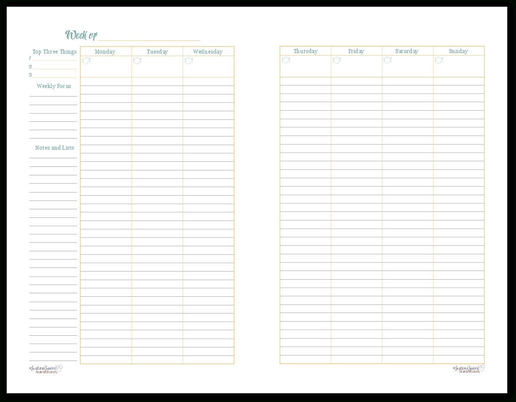 universal 2 week planner printable get your calendar