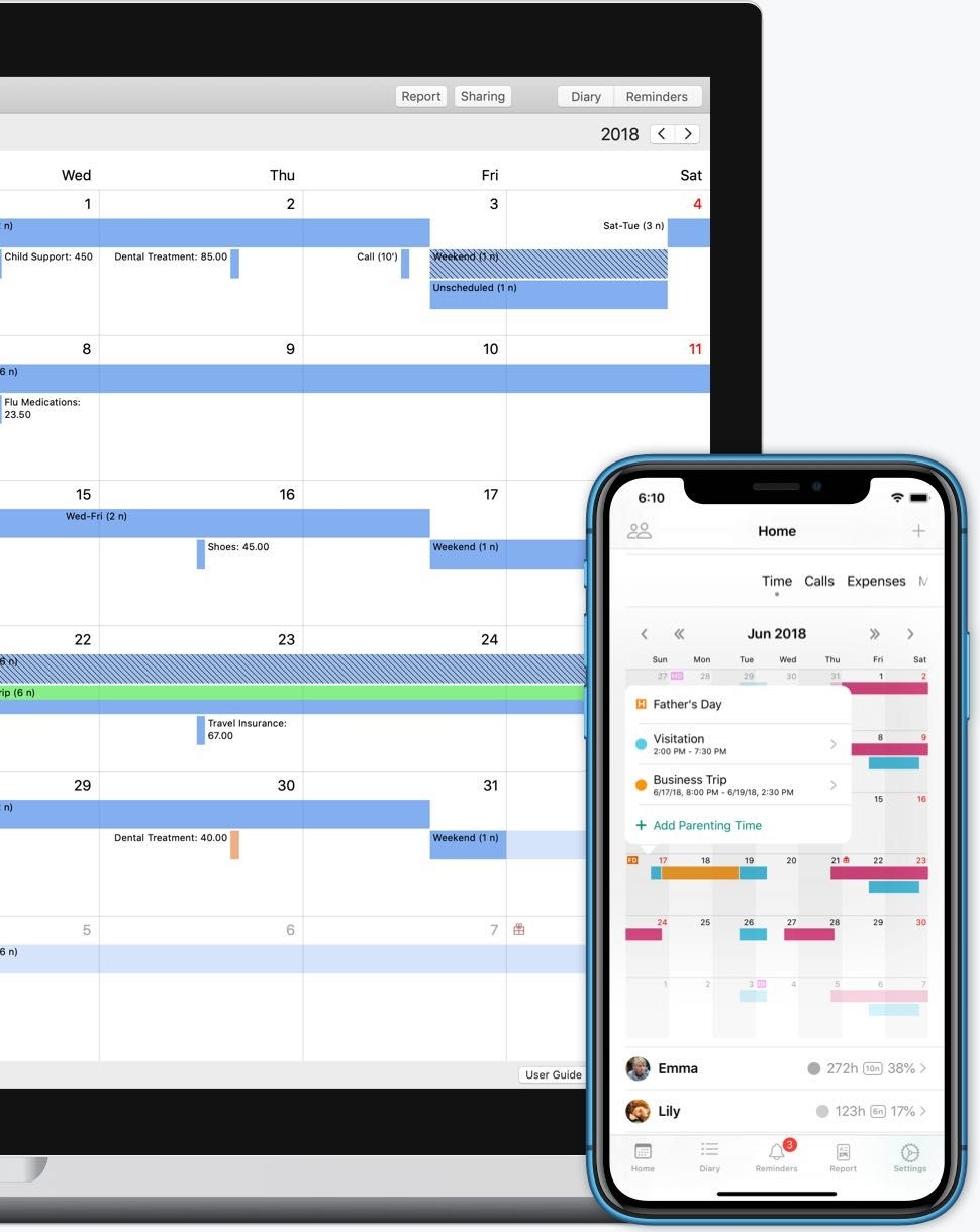 Alimentor 2: Custody Calendar App For Iphone, Ipad And Mac