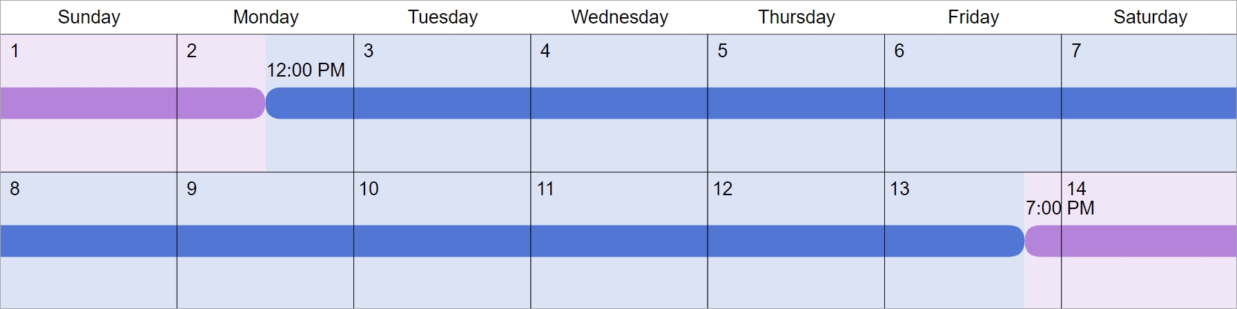 Alternating Weekends Visitation Schedules: 5 Common Examples