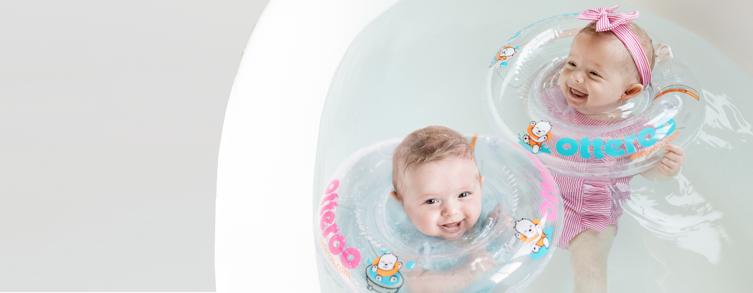 Baby Neck Float | Otteroo Bath And Pool Toy For Infants