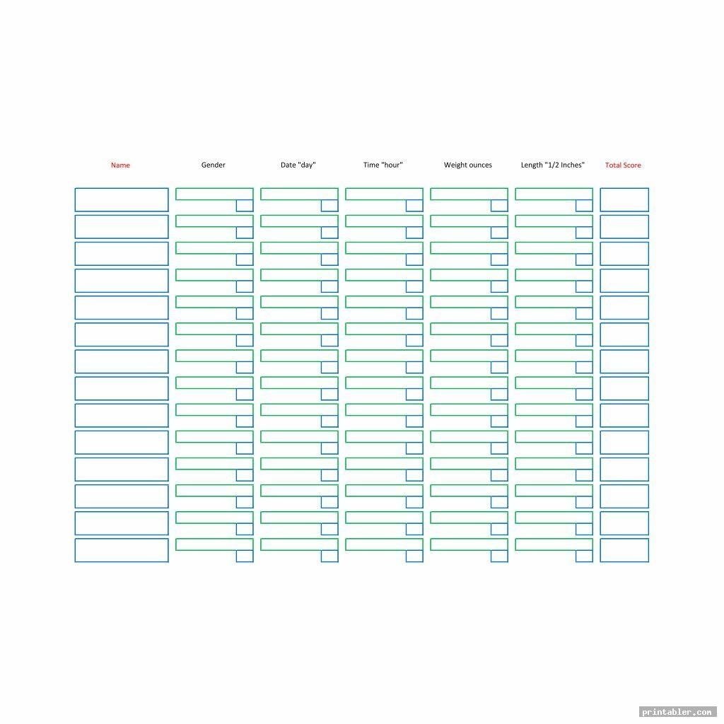 Baby Pool Template Printable - Printabler