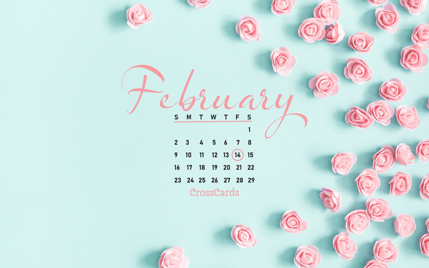 Beautiful February Desktop &amp; Mobile Wallpaper - Free Backgrounds