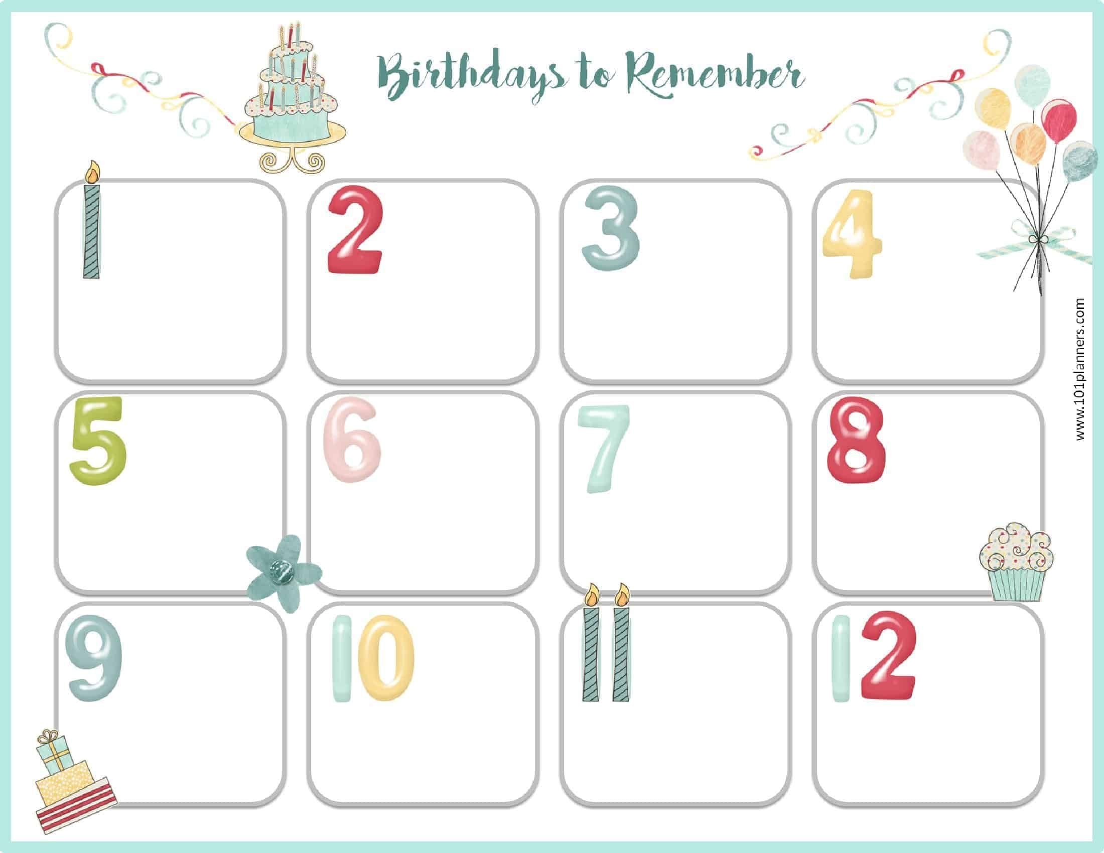 how to birthday calendars that we can fill in get your calendar printable