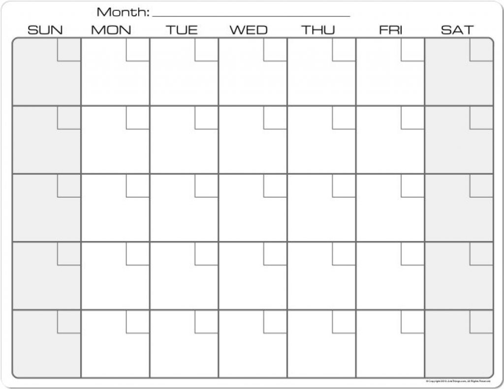 Free Printable Calendar 8 X 11