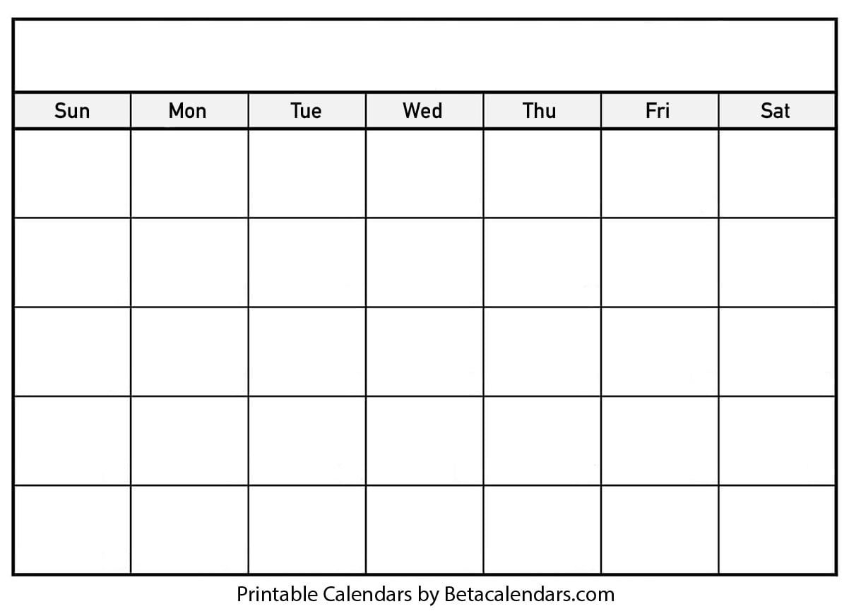 how to 30 day blank calendar get your calendar printable