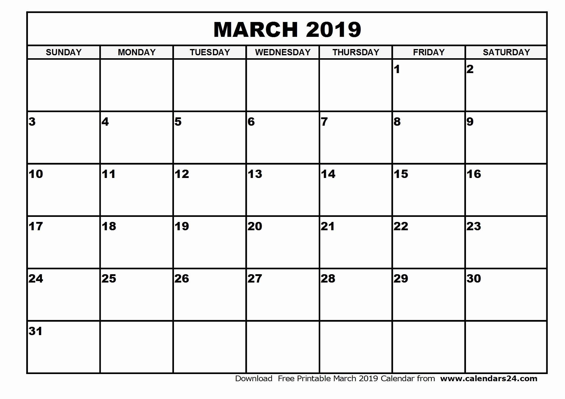 Blank Calendar With Lines | Calendar For Planning