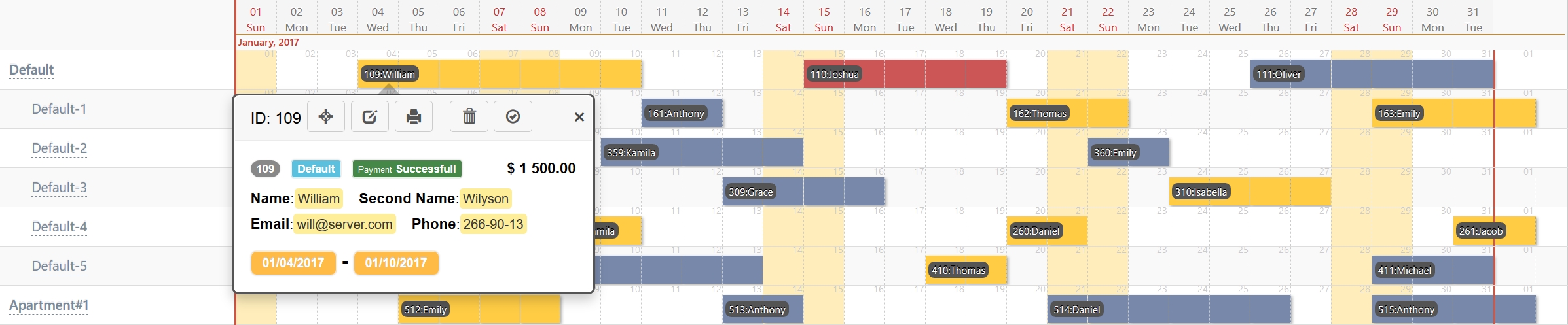 The Free Reservation Calendar For Website Get Your Calendar Printable