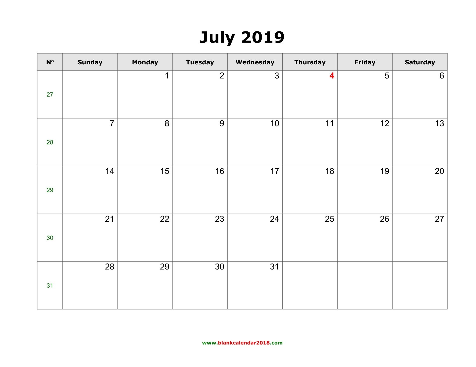 Calendar Monday To Friday - Bance