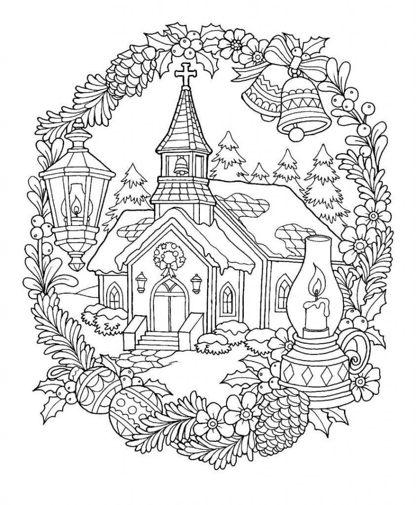 Church Coloring Pages – Coloring.rocks!