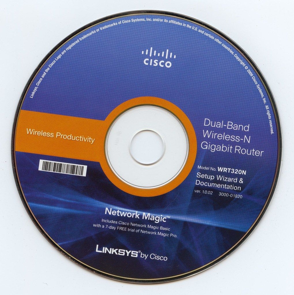 Cisco Dual-Band Wireless-N Gigabit Router (Wrt320N)(10.02