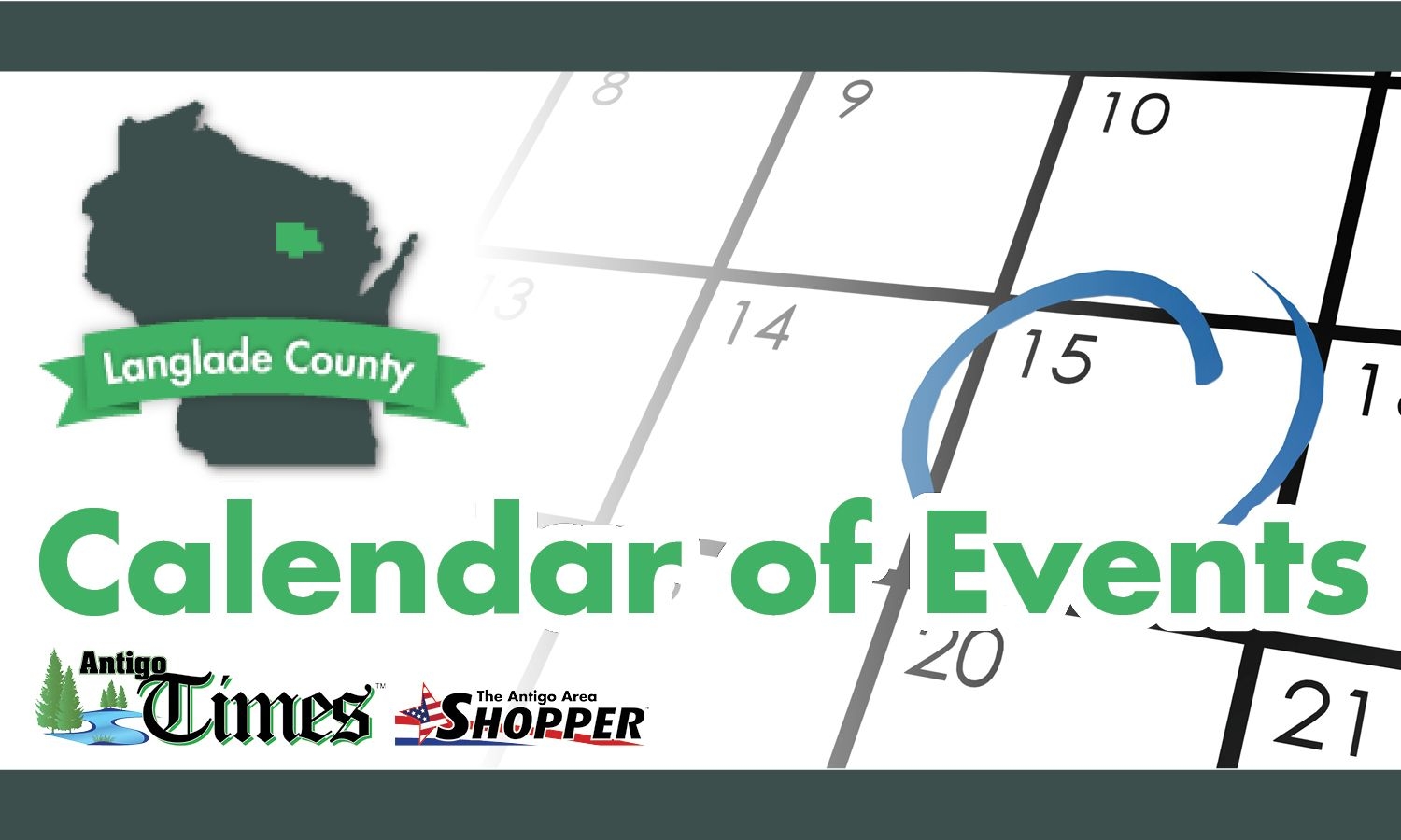 Community Calendar For 9/10/18 To 9/17/18 - Antigo Times