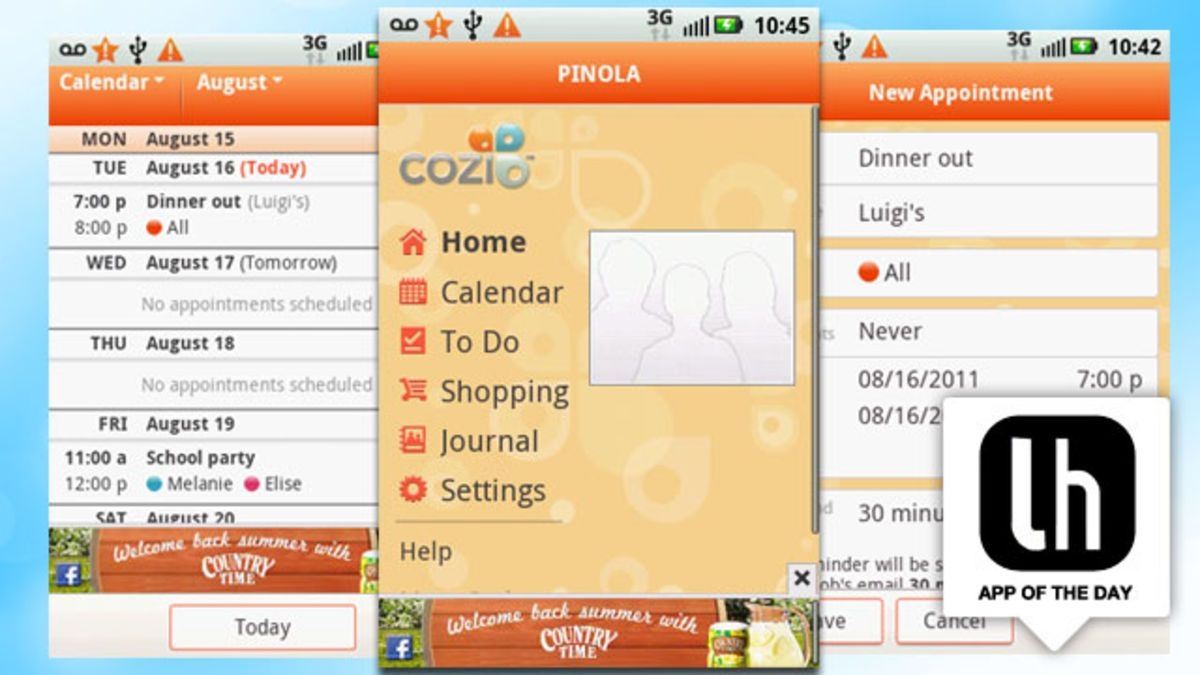 Cozi Family Organizer Keeps Your Family Life In Sync On The