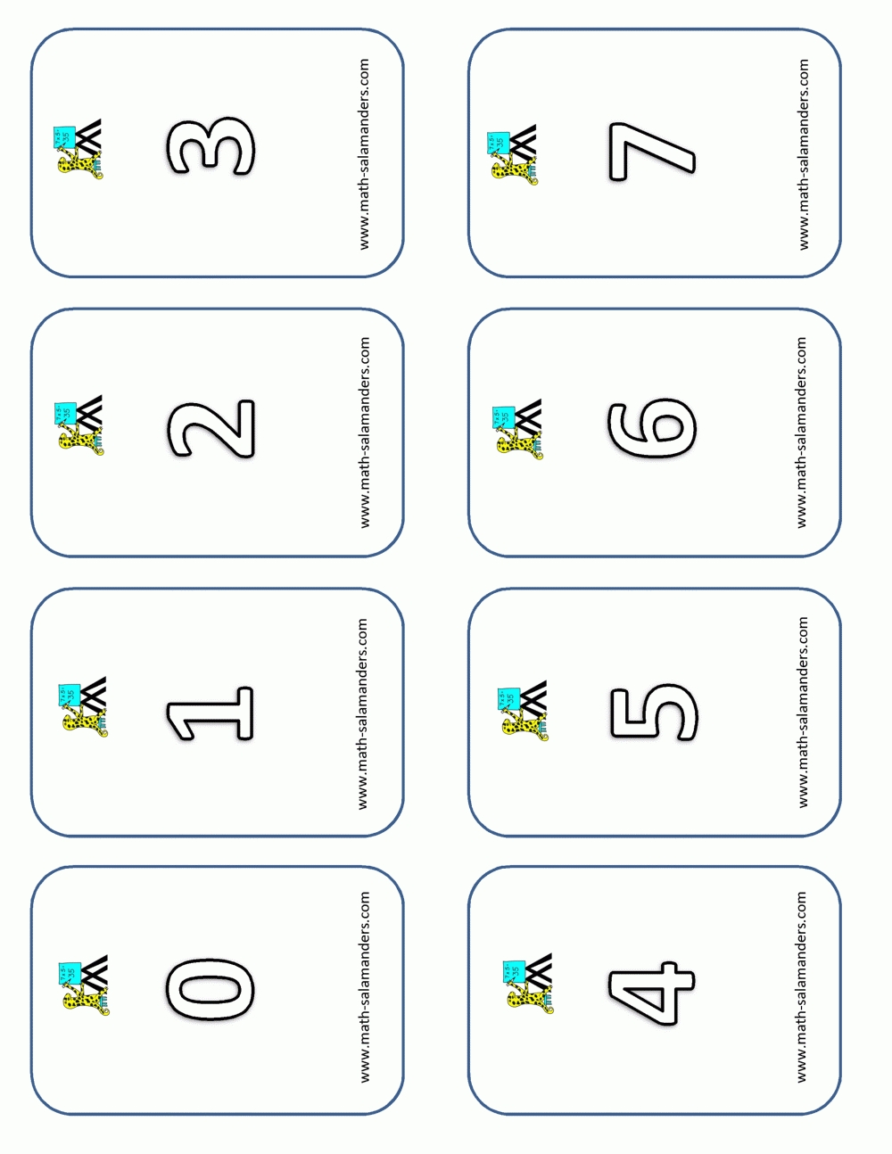 Digit Cards