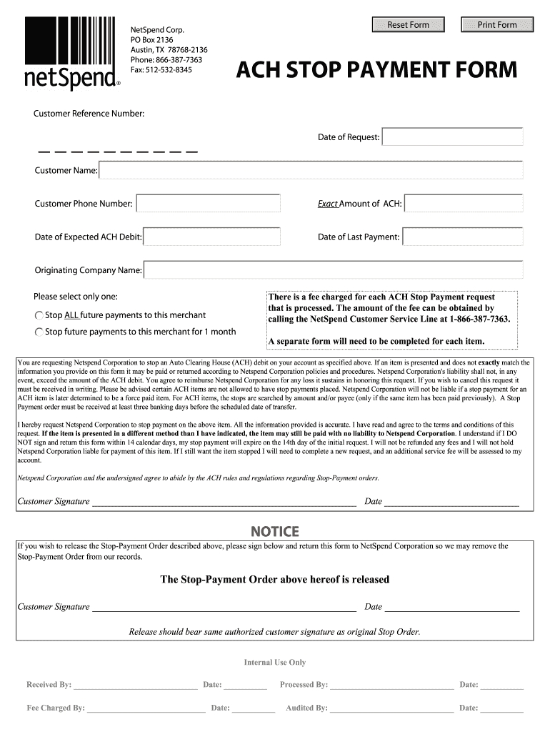 Documents Netspend - Fill Out And Sign Printable Pdf Template | Signnow