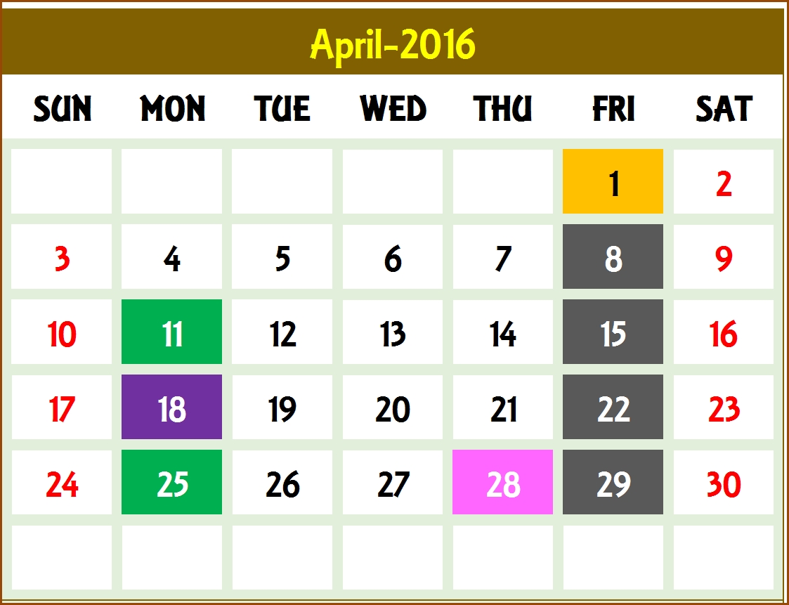 Event Calendar Maker Excel Template V3 - Support