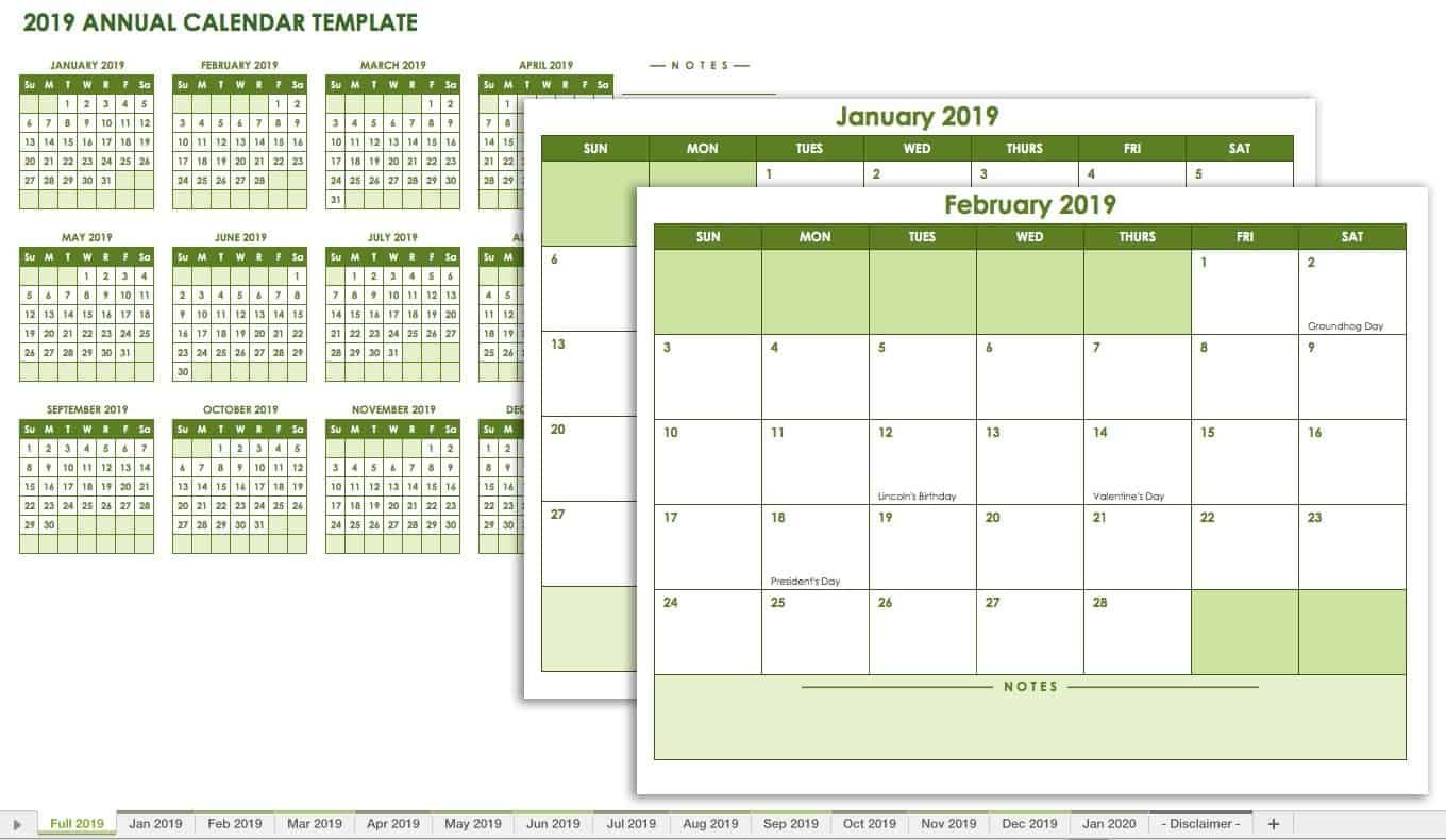 Free Blank Calendar Templates - Smartsheet