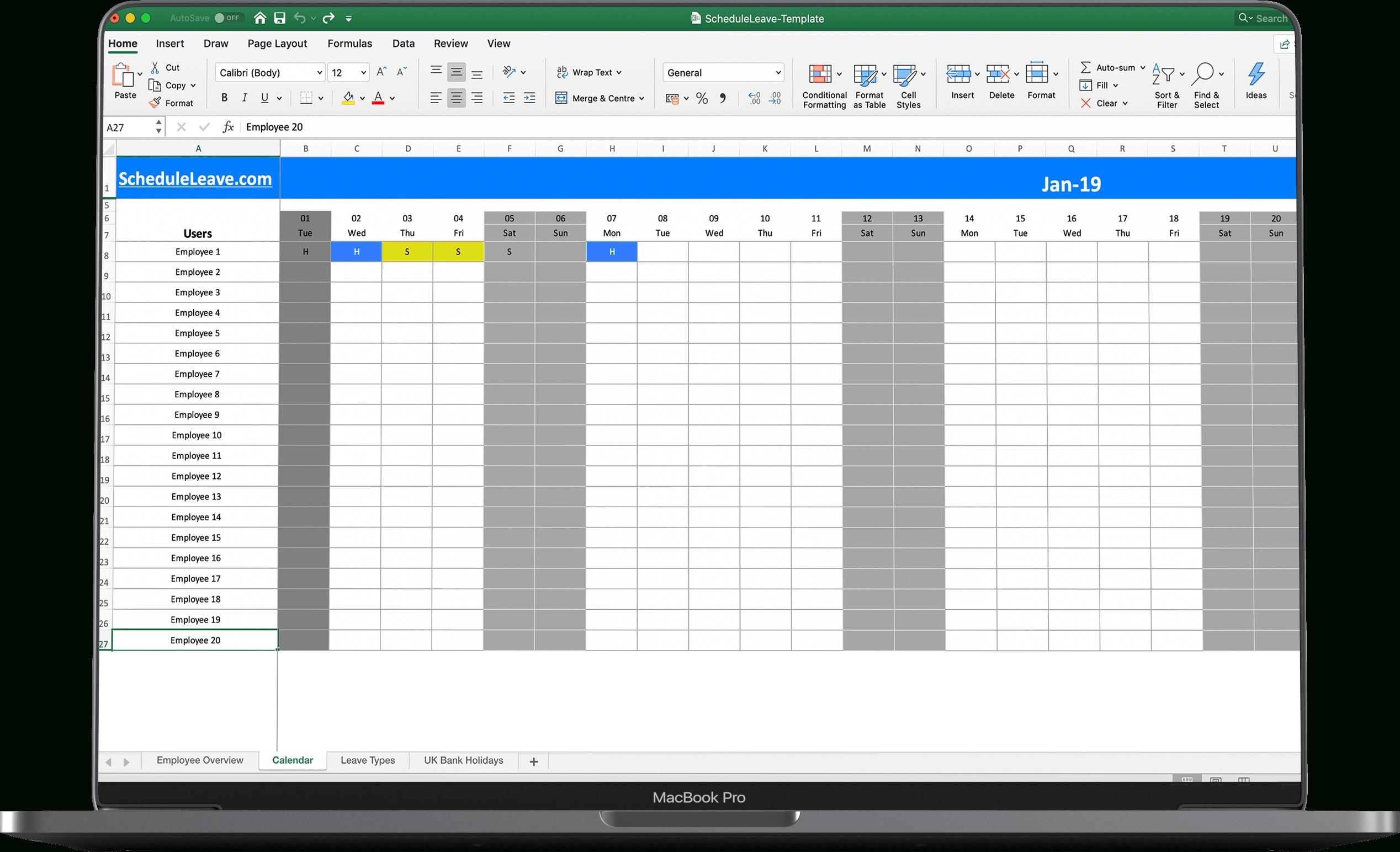 Effective Free Excel Booking Calendar Template | Get Your Calendar Printable