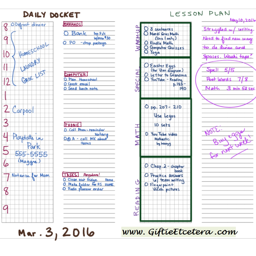Free Planner Printable - Graph And Lined Paper | Giftie