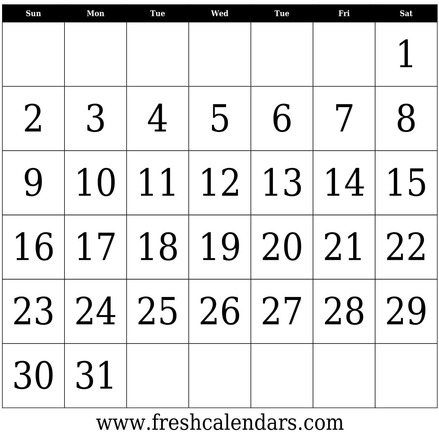 Free Printable 2020 Calendar | Calendar Template, Blank