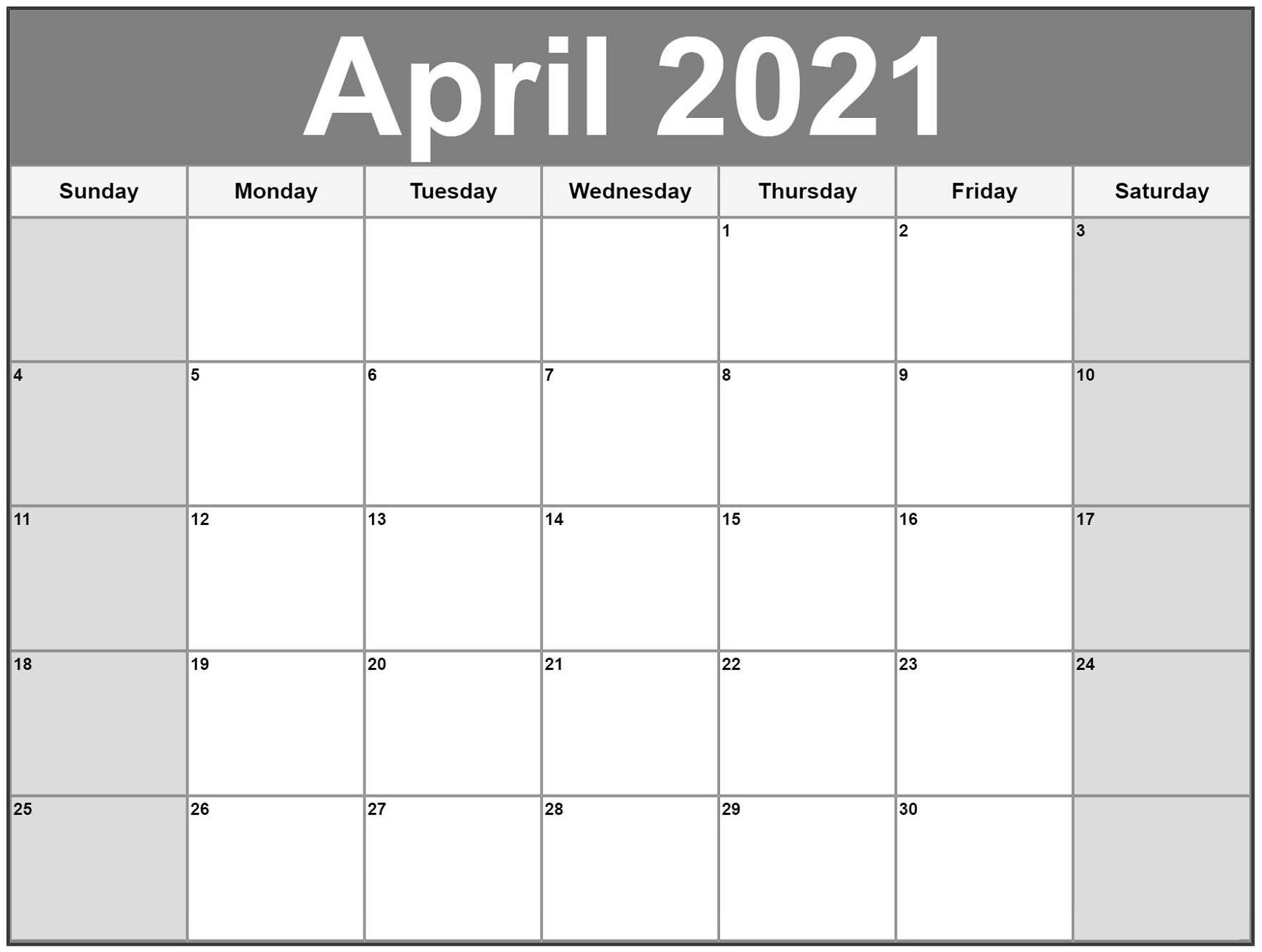 Free Printable 2021 Calendar Template 12 Months | Calendar